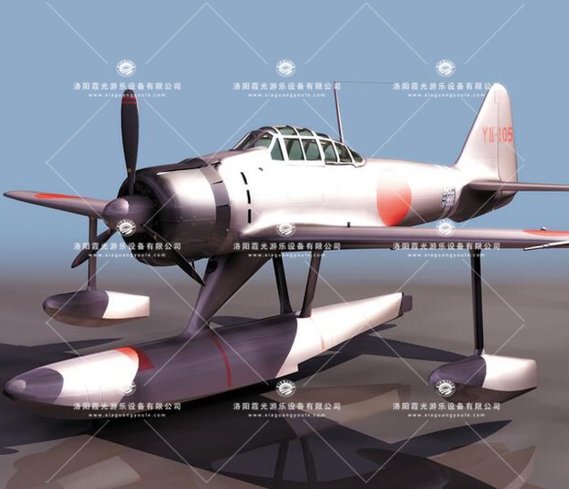 鄂州3D模型飞机_