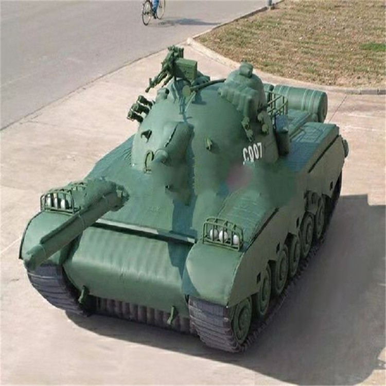 鄂州充气军用坦克详情图